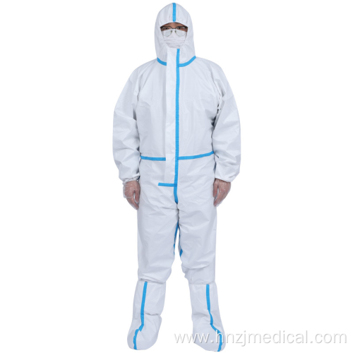 White Disposable Medical Protective Clothing